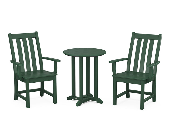 POLYWOOD® Vineyard 3-Piece Round Bistro Dining Set