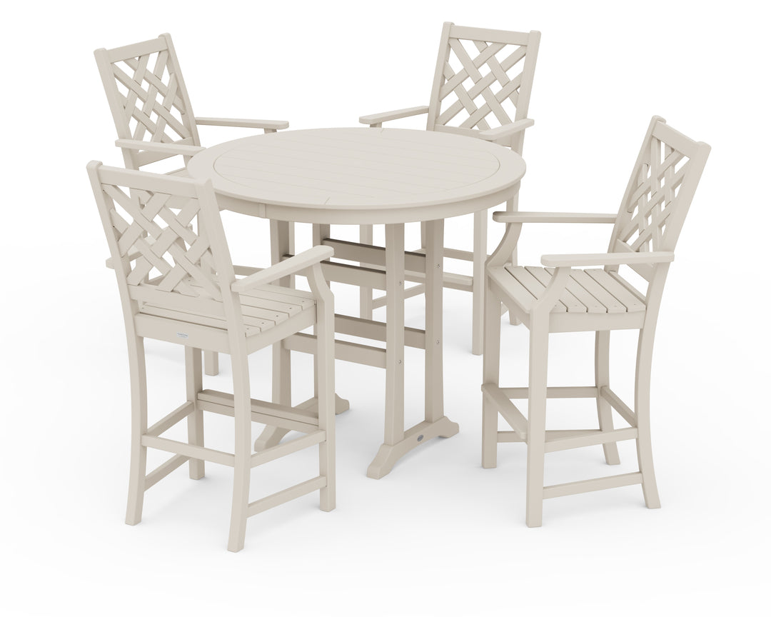 Country Living Wovendale 5-Piece Round Bar Set