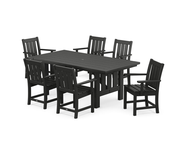 POLYWOOD® Oxford Arm Chair 7-Piece Mission Dining Set