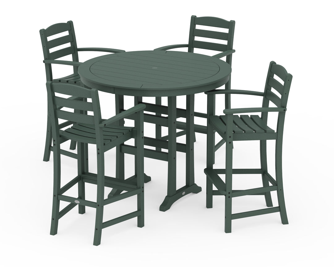 POLYWOOD® La Casa Café 5-Piece Bar Dining Set