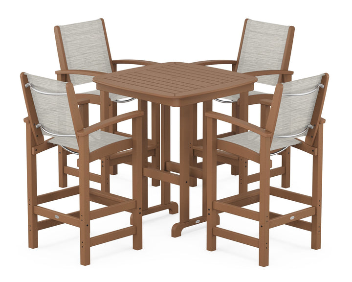 POLYWOOD® Coastal 5-Piece Bar Set