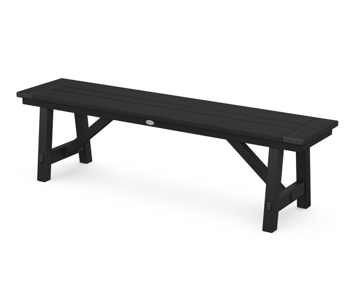 POLYWOOD® Rustic Farmhouse 60" Backless Bench