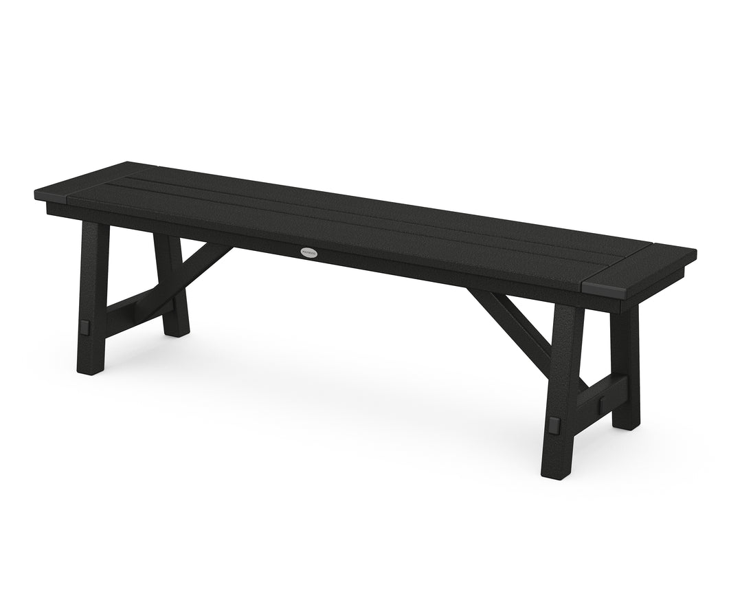 POLYWOOD® Rustic Farmhouse 60" Backless Bench