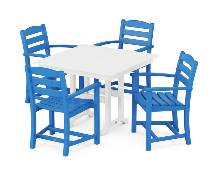POLYWOOD® La Casa Café 5-Piece Farmhouse Dining Set