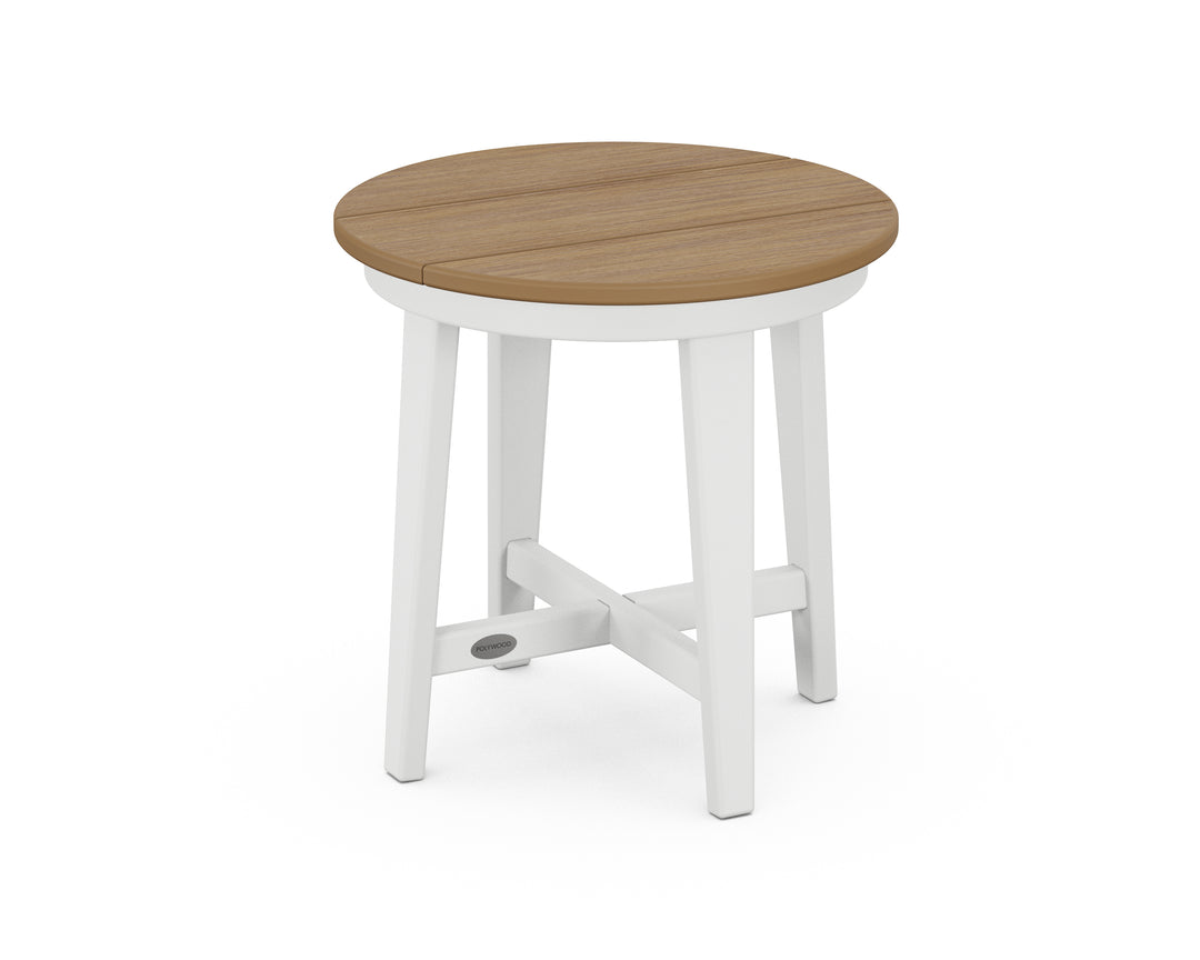 POLYWOOD® Newport 19" Round End Table