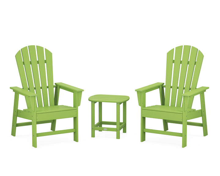 POLYWOOD® South Beach Casual Chair 3-Piece Set with 18" South Beach Side Table