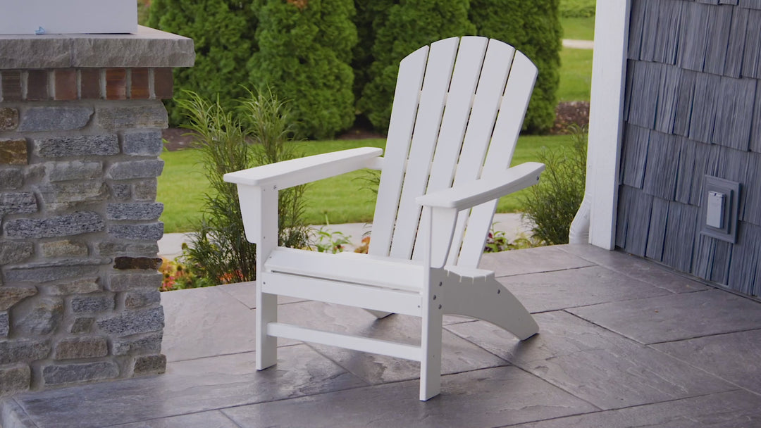 POLYWOOD® Nautical Adirondack Chair