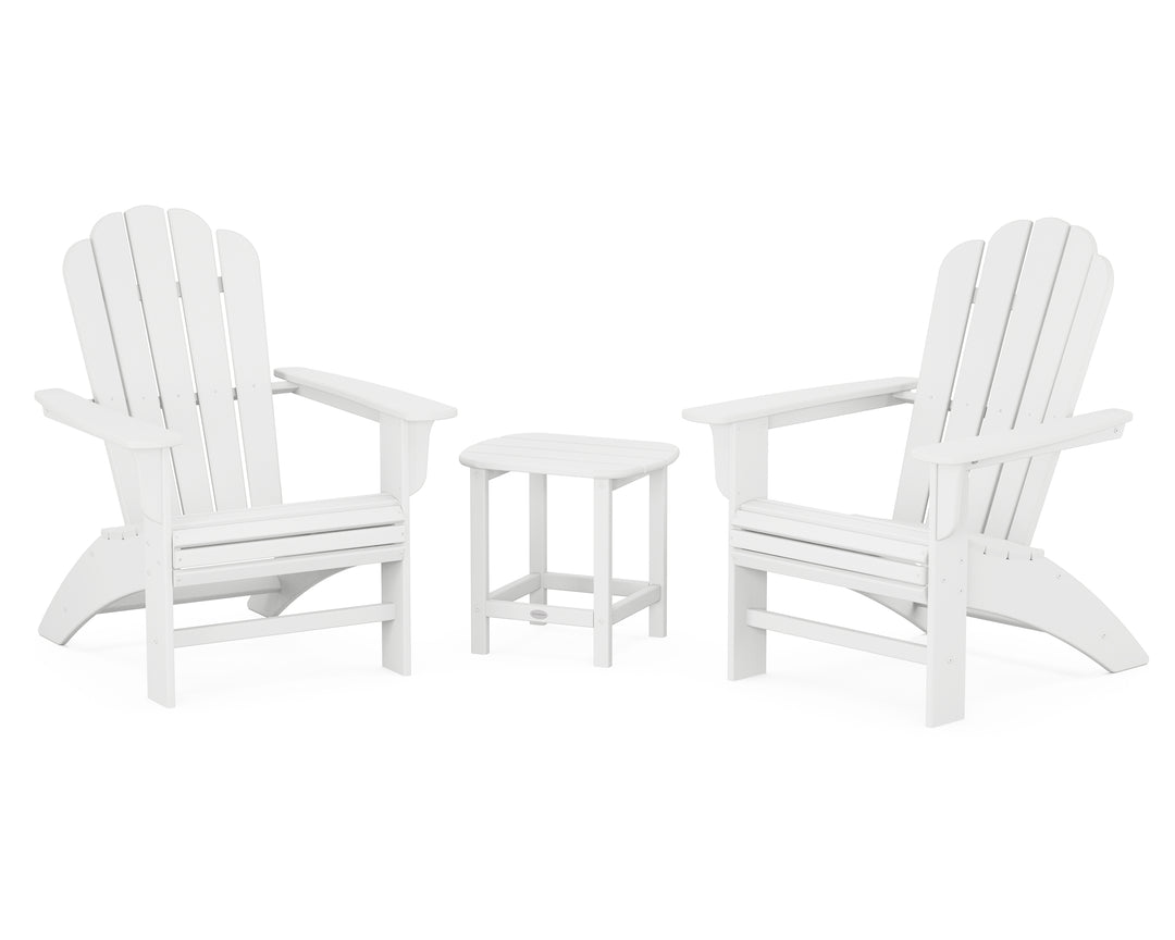 Country Living Cottage Curveback Adirondack Chair 3-Piece Set