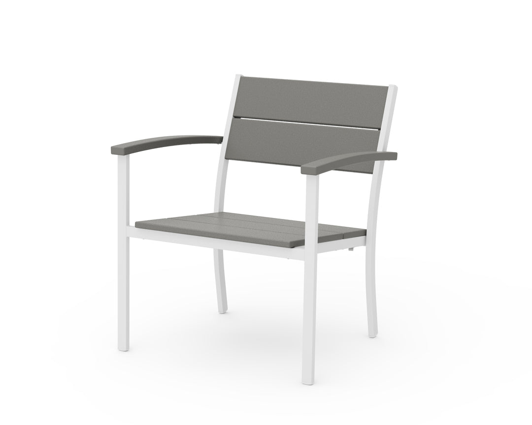 POLYWOOD® Main Street Stacking Lounge Arm Chair