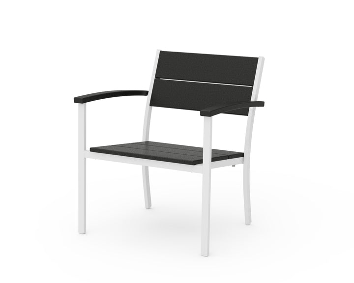 POLYWOOD® Main Street Stacking Lounge Arm Chair