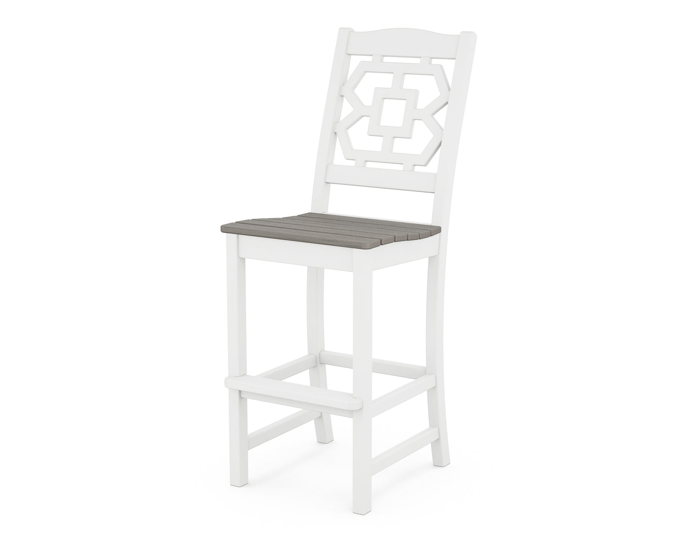 Chinoiserie Bar Side Chair