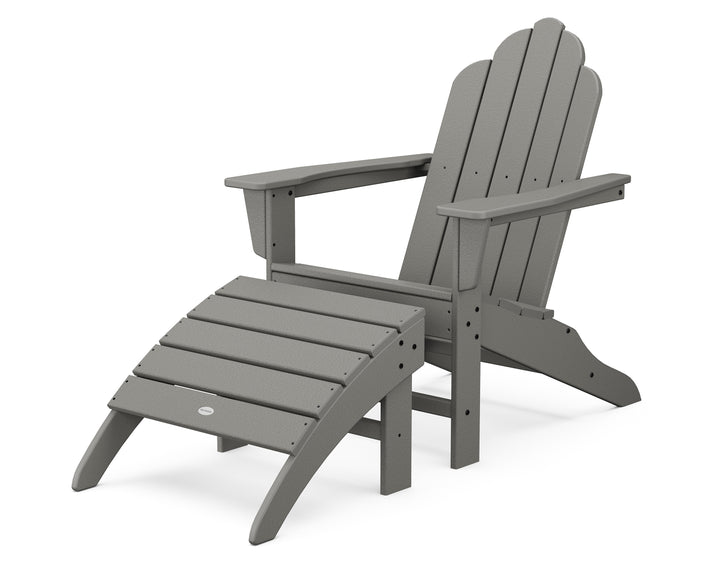 POLYWOOD® Long Island Adirondack 2-Piece Set