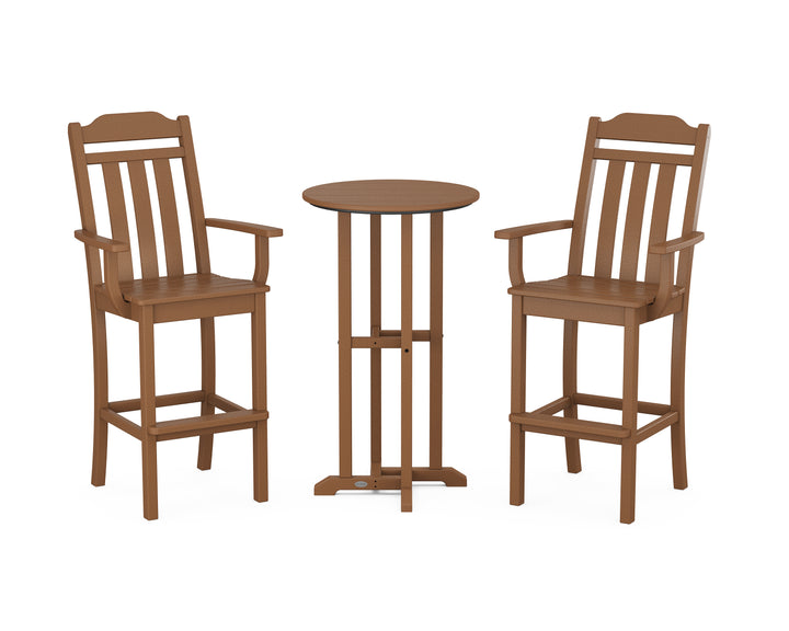 Country Living Cottage 3-Piece Farmhouse Bar Set