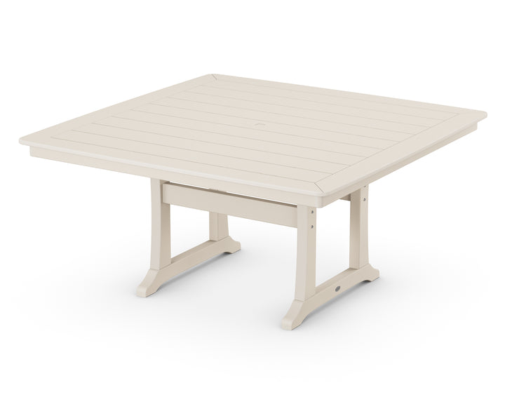 POLYWOOD® Nautical Trestle 59" Dining Table
