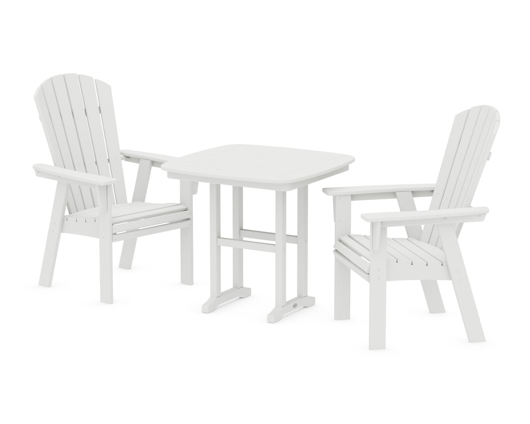 POLYWOOD® Nautical Adirondack 3-Piece Dining Set