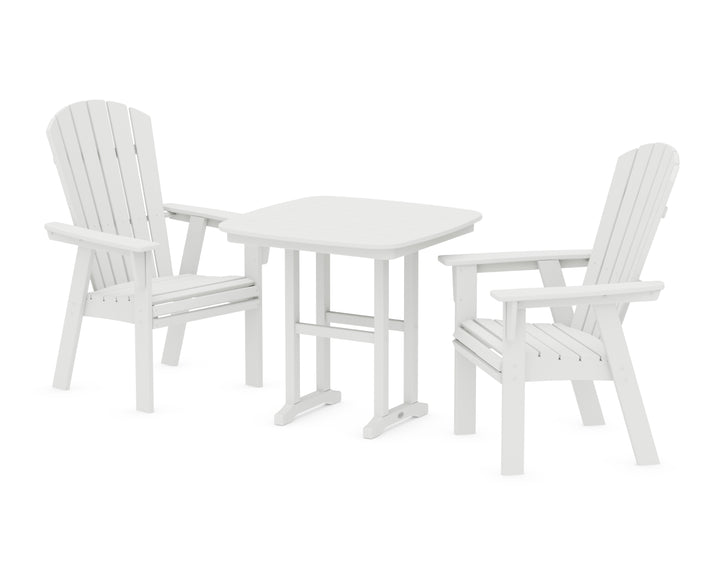 POLYWOOD® Nautical Adirondack 3-Piece Dining Set