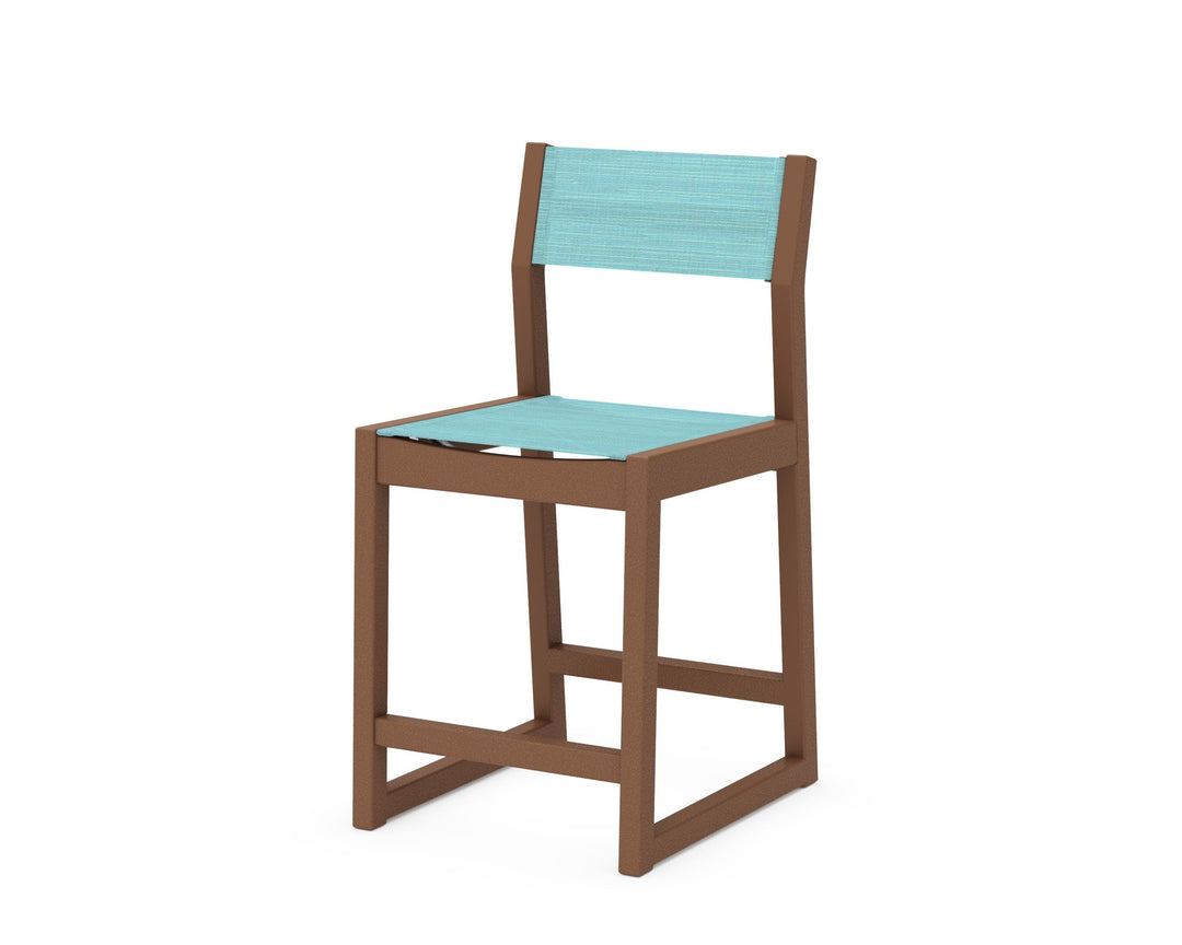 POLYWOOD® EDGE Sling Counter Side Chair