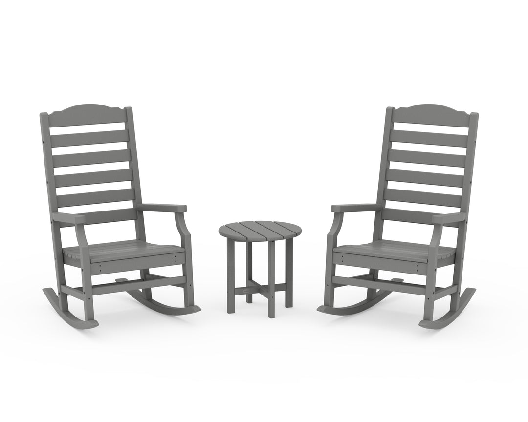 POLYWOOD® Savannah 3-Piece Rocking Chair Set