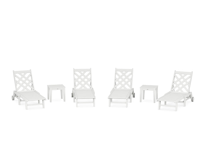 Country Living Wovendale 6-Piece Chaise Set with Wheels