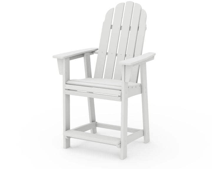 POLYWOOD® Vineyard Curveback Adirondack Counter Chair