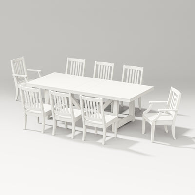 Estate 9-Piece A-Frame Table Dining Set