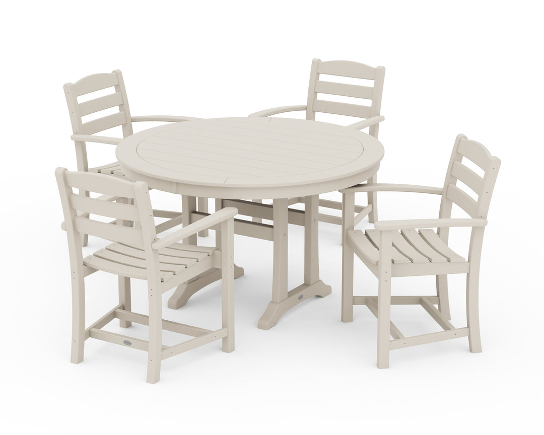 POLYWOOD® La Casa Café 5-Piece Arm Chair Dining Set