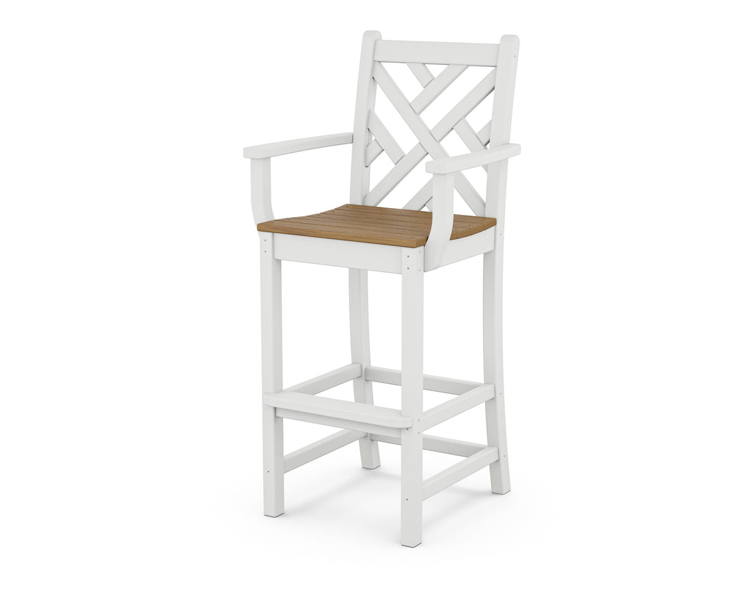 POLYWOOD® Chippendale Bar Arm Chair