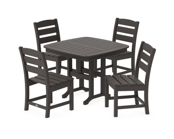 POLYWOOD® Lakeside 5-Piece Side Chair Dining Set