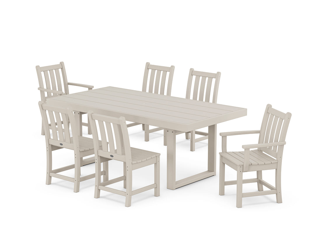 POLYWOOD® Traditional Garden 7-Piece Dining Set