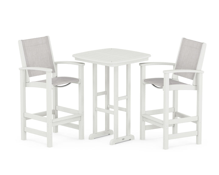 POLYWOOD® Coastal 3-Piece Bar Set
