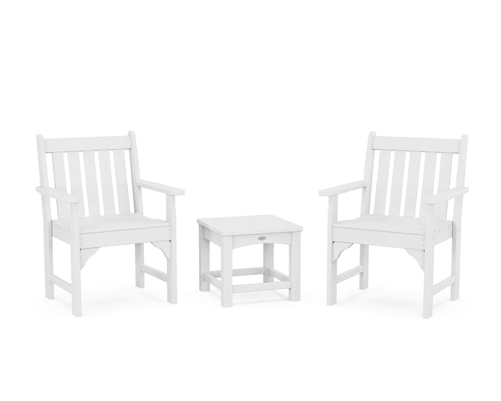POLYWOOD® Vineyard 3-Piece Garden Chair Set