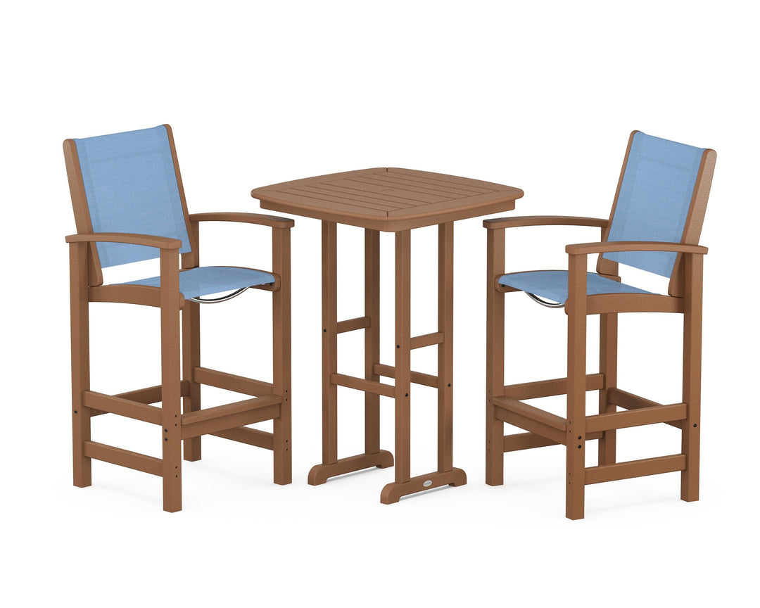 POLYWOOD® Coastal 3-Piece Bar Set