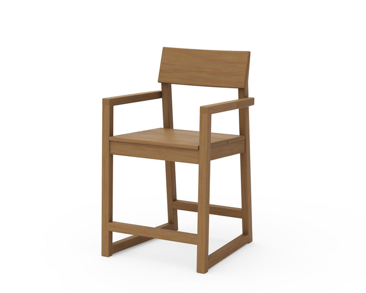 POLYWOOD® EDGE Counter Arm Chair