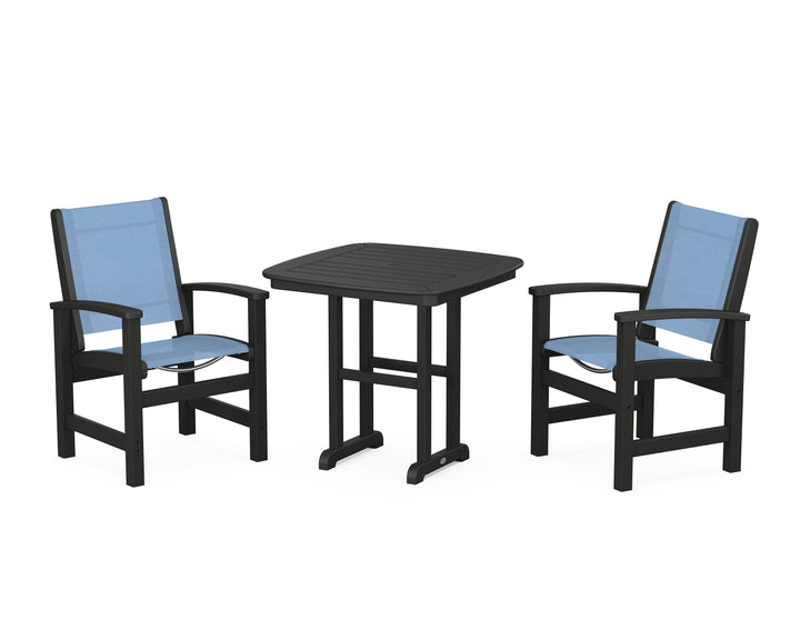 POLYWOOD® Coastal 3-Piece Dining Set