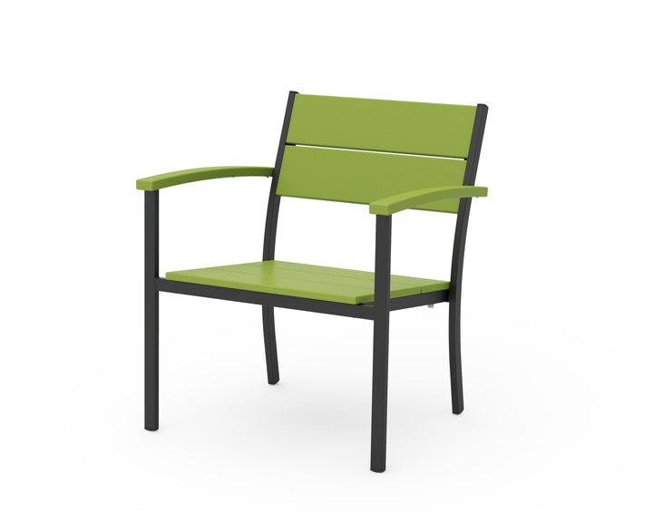POLYWOOD® Main Street Stacking Lounge Arm Chair