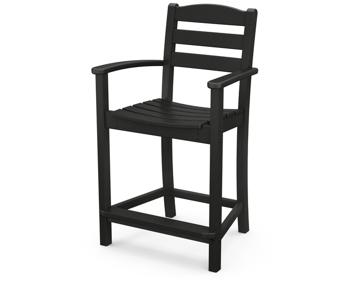 POLYWOOD® La Casa Café Counter Arm Chair
