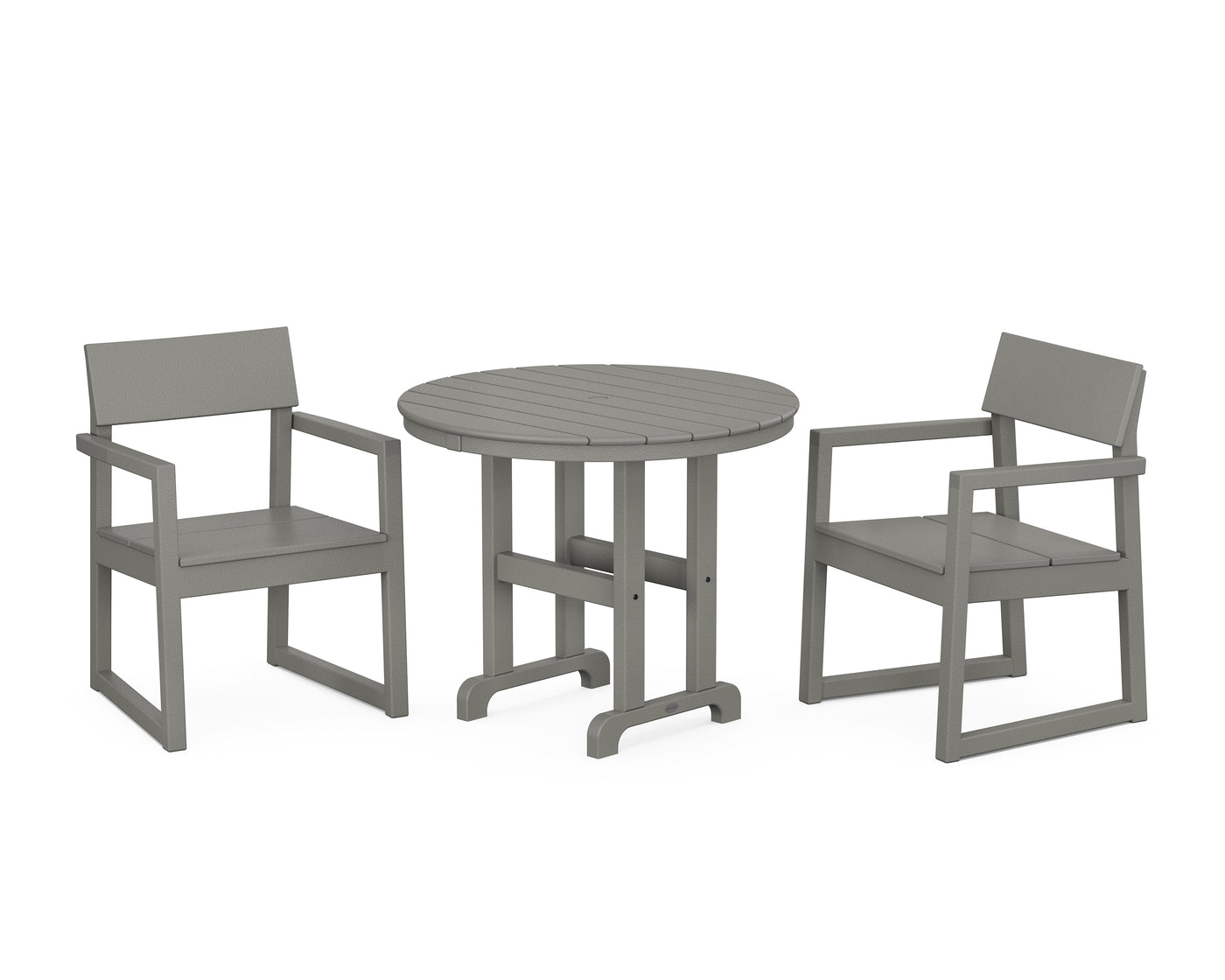 EDGE 3-Piece Round Dining Set