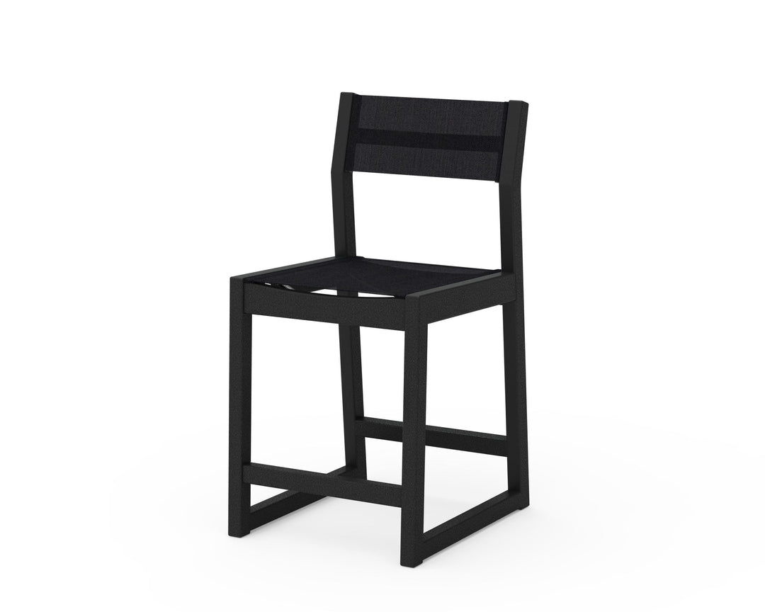 POLYWOOD® EDGE Sling Counter Side Chair