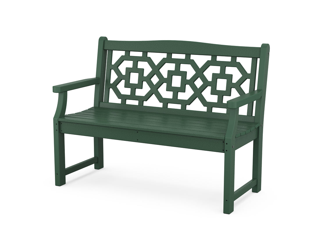 Martha Stewart by POLYWOOD® Chinoiserie 48” Garden Bench