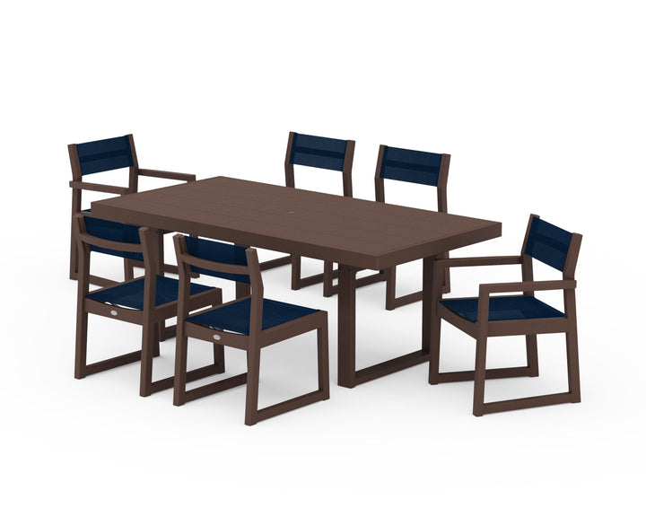 POLYWOOD® EDGE Sling 7-Piece Dining Set