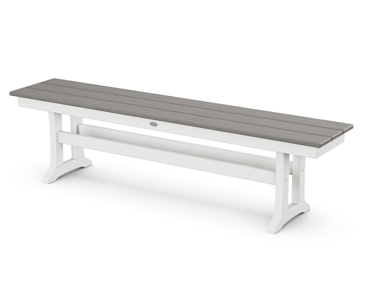 POLYWOOD® Farmhouse Trestle 65" Bench