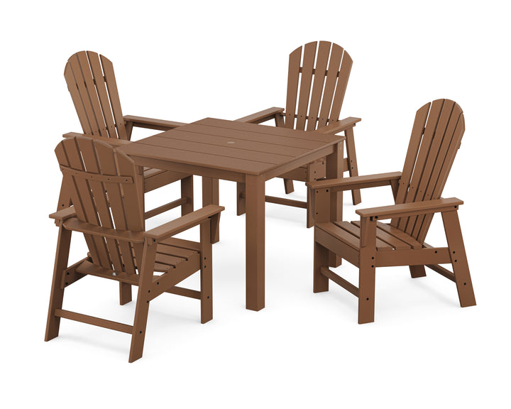 POLYWOOD® South Beach Coast 5-Piece Parsons Dining Set