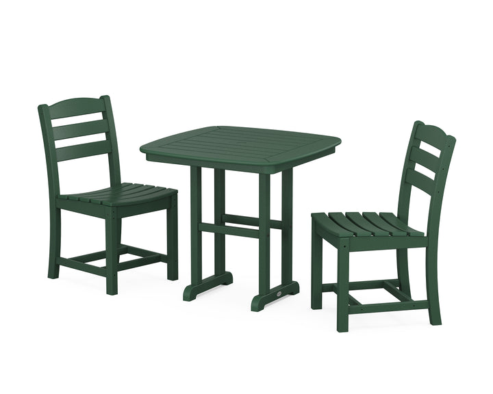 POLYWOOD® La Casa Café Side Chair 3-Piece Dining Set