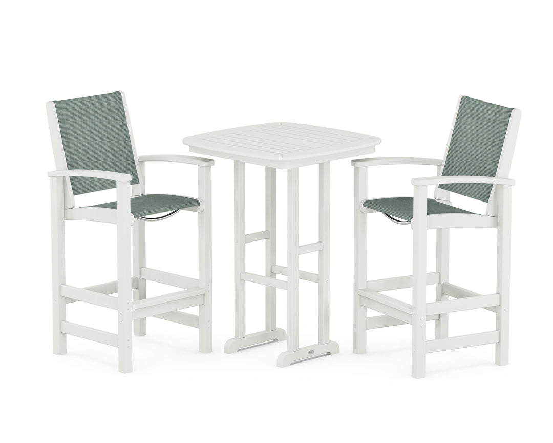 POLYWOOD® Coastal 3-Piece Bar Set