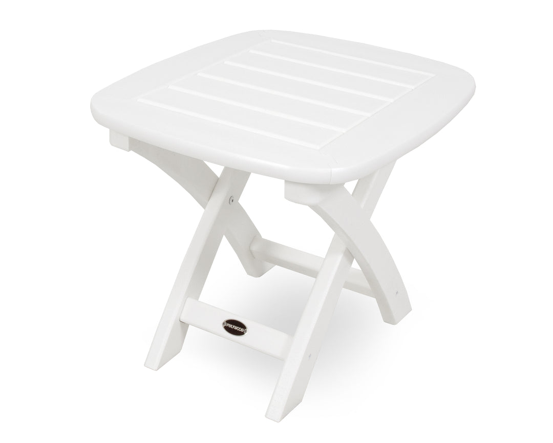 POLYWOOD® Nautical 21" x 18" Side Table