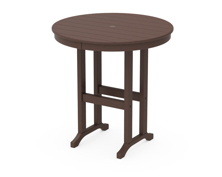 POLYWOOD® 36" Round Farmhouse Counter Table