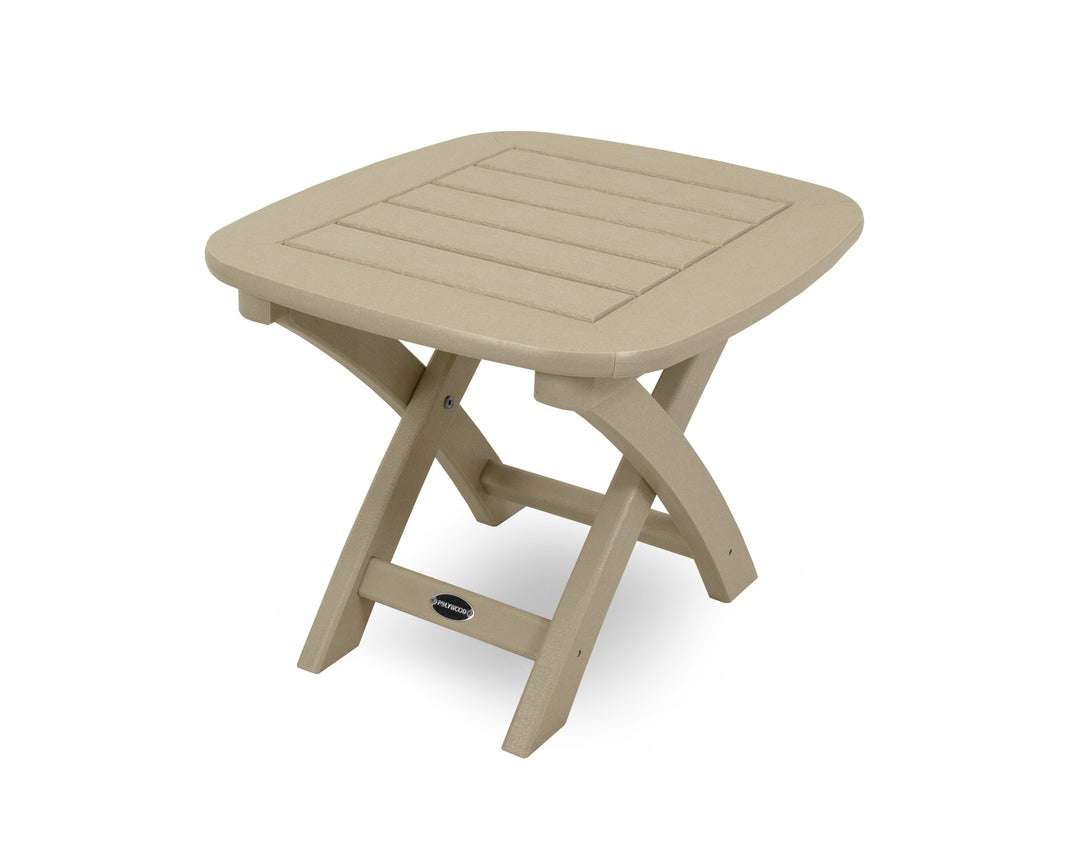 POLYWOOD® Nautical 21" x 18" Side Table