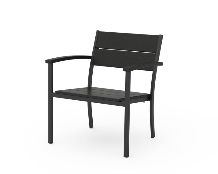 POLYWOOD® Main Street Stacking Lounge Arm Chair