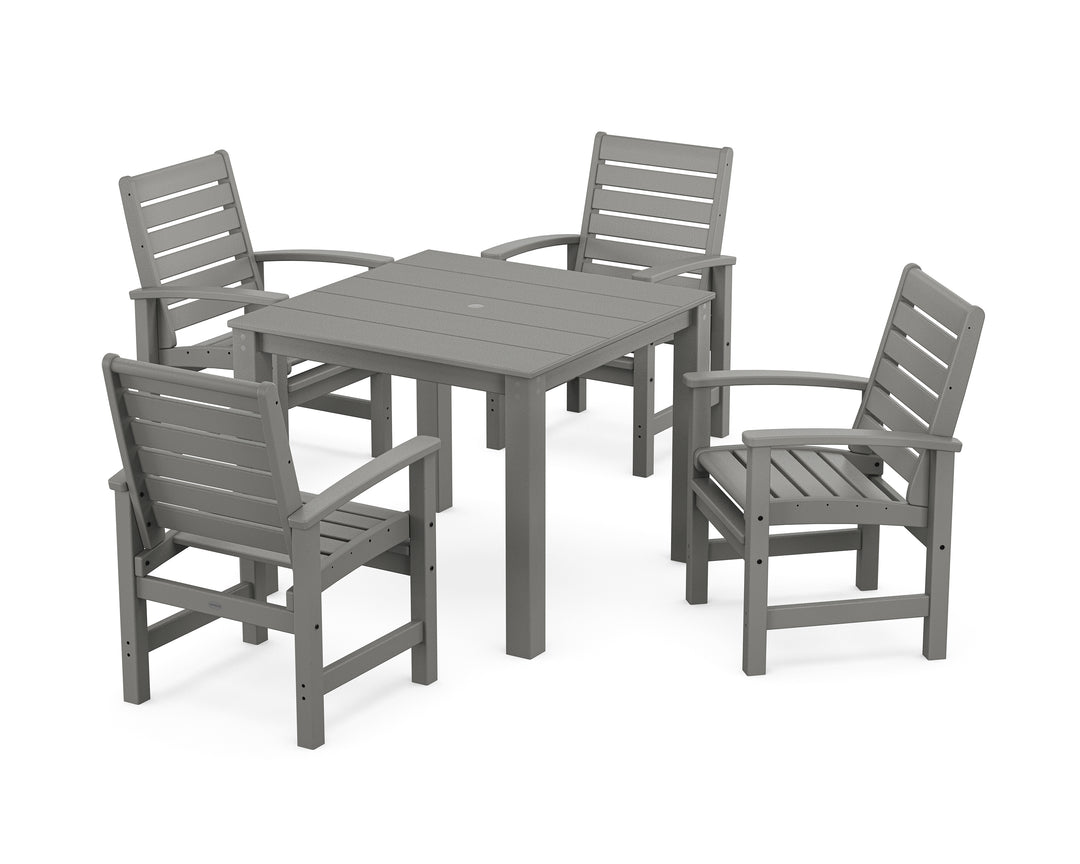POLYWOOD® Signature 5-Piece Parsons Dining Set