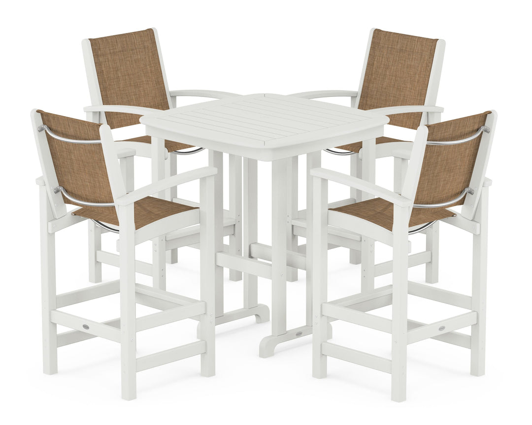 POLYWOOD® Coastal 5-Piece Bar Set